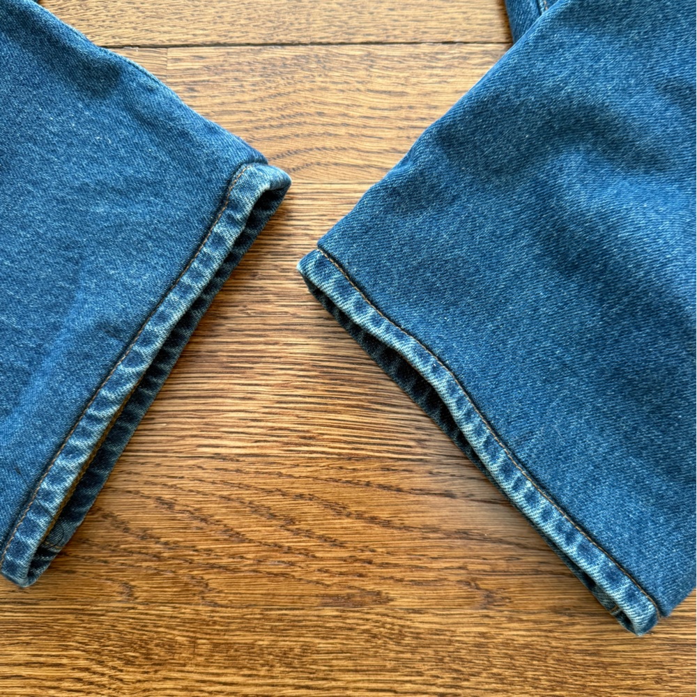 MADEWELL Mid Rise 90s‎ Straight Denim Blue Jeans Casual Staple Comfy Stretch 28 - Picture 3 of 9